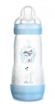 MAM Biberon 1er Age Anti-Colique 320ml Transparent Gris
